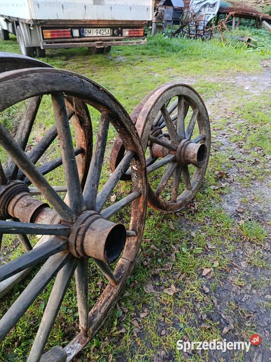 Koła wozu konnego Dulcza Wielka sprzedam