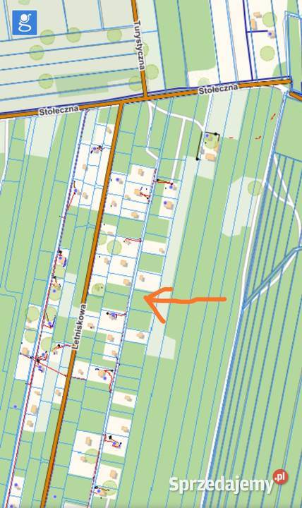 zalesiona działka 1 410 m2 Basinów k Wyszkowa 1410m2