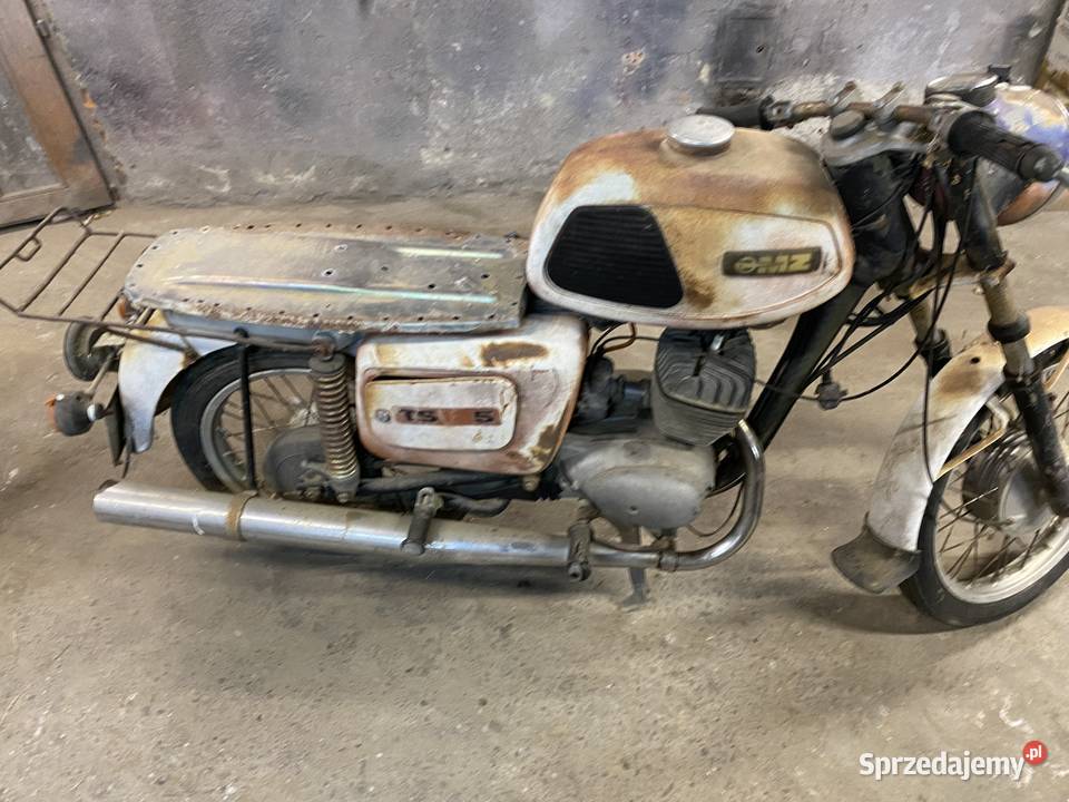 MZ Ts125 małopolskie Przenosza