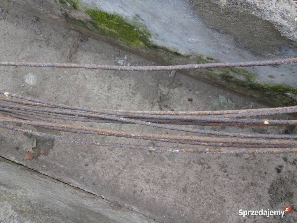 Drut pręt metalowy grubość 6mm pręty metalowe łódzkie