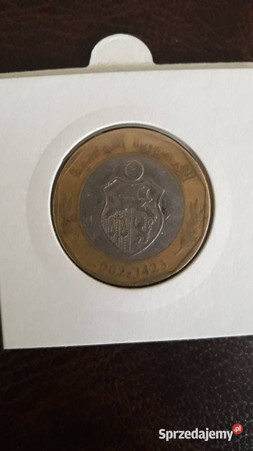 5 Dinarów Tunezja 2002 r Konin