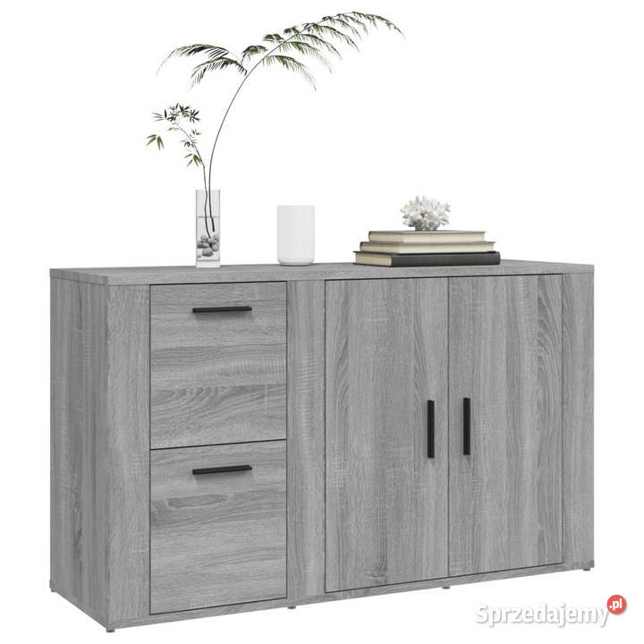 Szafka szary dąb sonoma 100x33x595 materiał