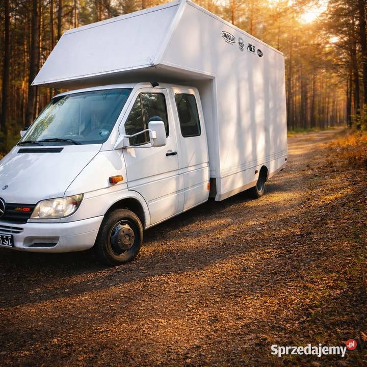 Mercedes Sprinter 416 Oryginalny Kamper 6 osób Rok produkcji 2001 Mercedes-Benz Lubliniec