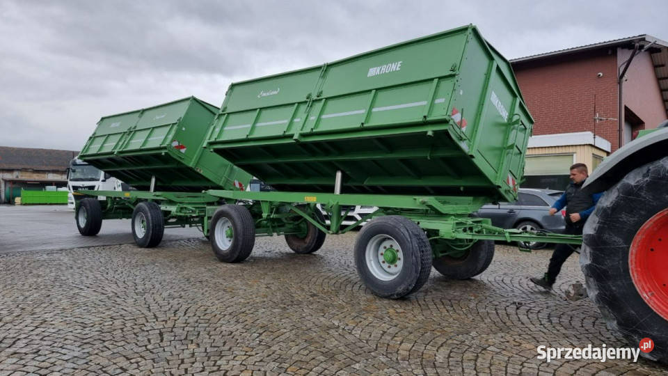 Przyczepa transportowa Krone KRONE DK225 16 nieuszkodzony Głogówek