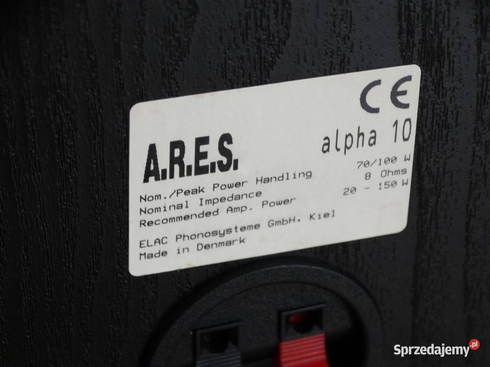 Audiofilskie kolumny Elac ARES Alpha 10 WYSYŁKA Jasło