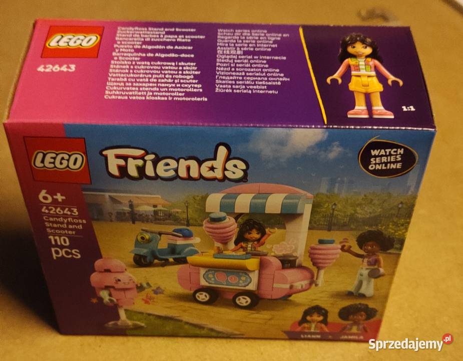 LEGO Friends 42643 Stoisko z watą cukrową i Szczecin sprzedam