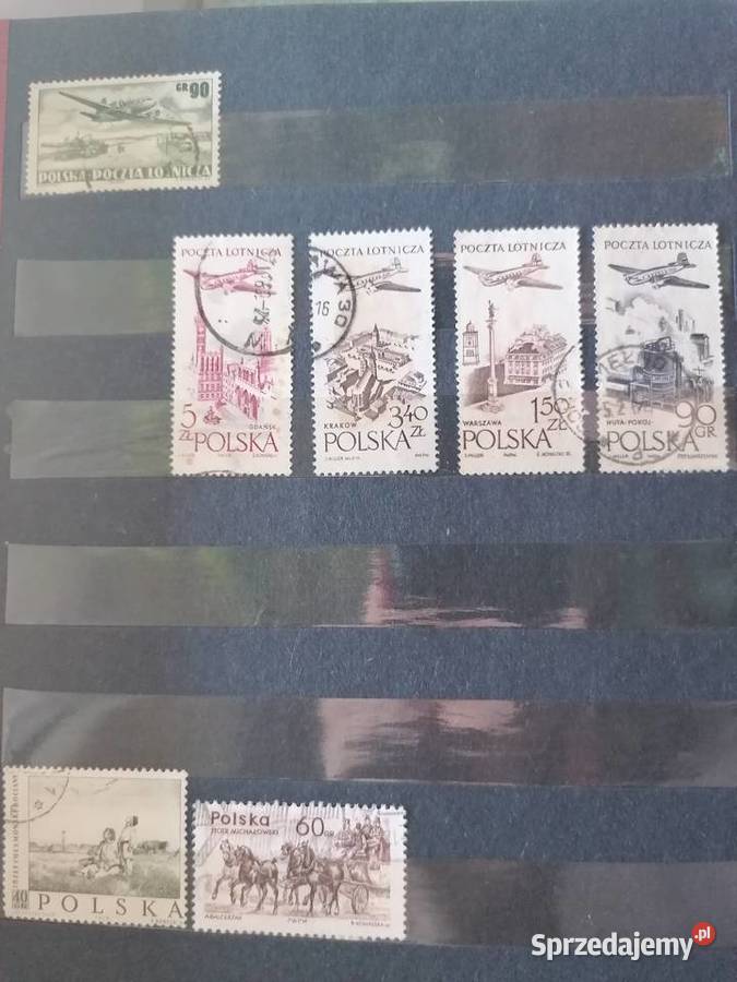 Album czerwony że znaczkami z lat 6070 cz 1 Kraków sprzedam