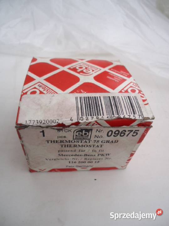 Termostat układu chłodzenia FEBI BILSTEIN 09675 Jaworzno