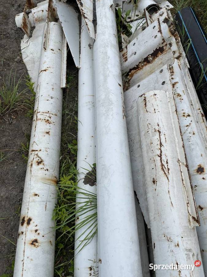 Rura stalowa grubość ścianki 10 mm dł 6 m Łazy