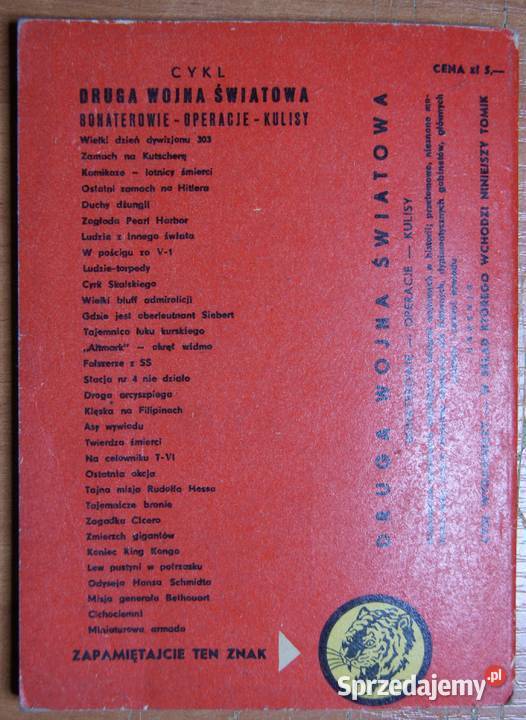 Żółty Tygrys Tu radio Gliwice 1959 Parczew