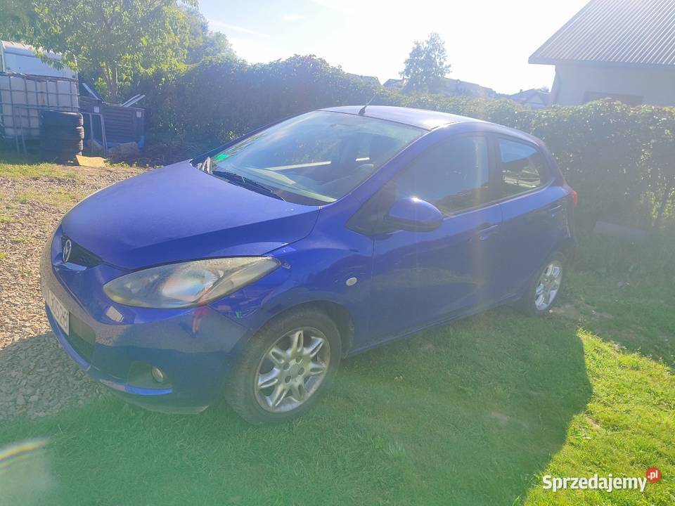 Mazda 2 DE 13 sprawna do jazdy bluetooth Myślenice
