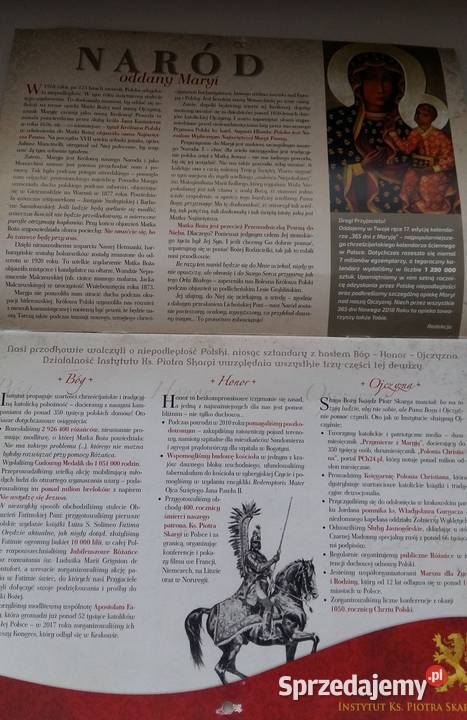 Kalendarz ścienny 2018r 365 dni z Maryją Łódź