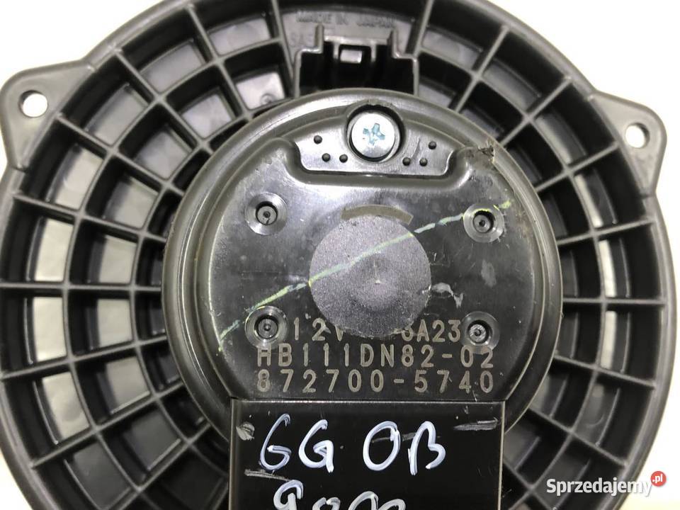 DMUCHAWA NAWIEWU 8727005740 MAZDA 6 GJ osobowe