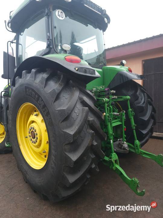 John Deere 7230 r 90 L przedni WOM TUZ Zaczep górny John Deere