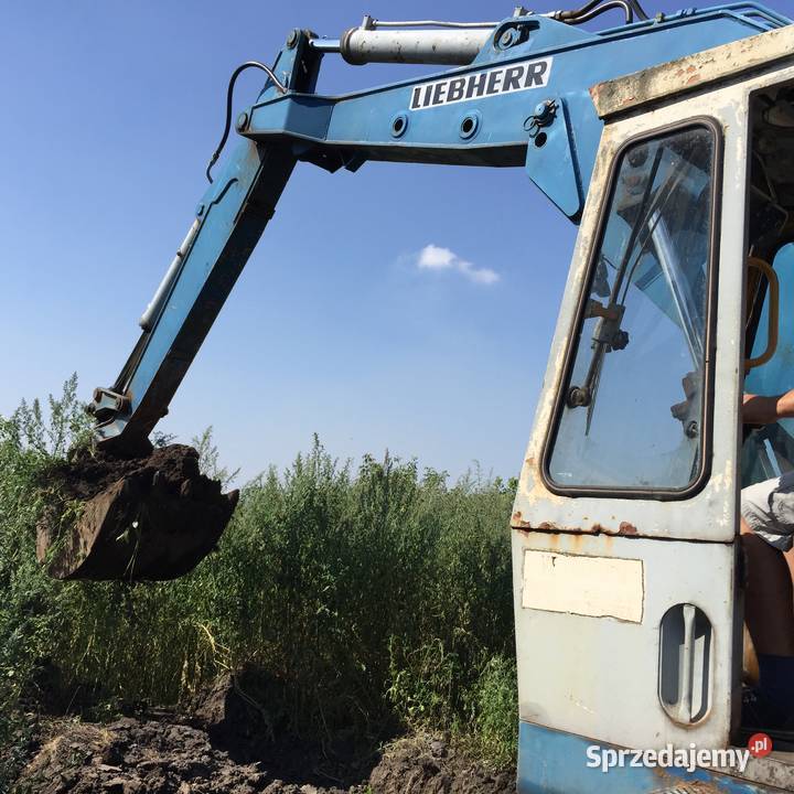 Koparka liebherr 921 Ulhówek