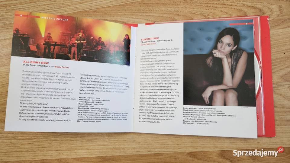 45 Wiecznie zielone na płytach CD Bydgoszcz