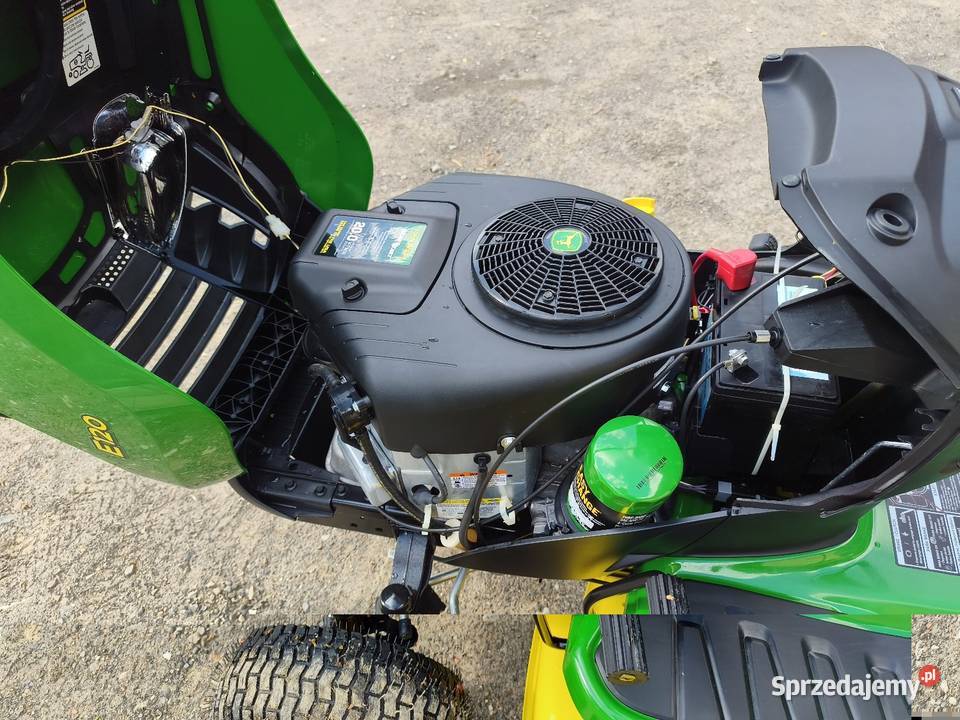 Kosiarka traktorek John Deere E120 podkarpackie Białka
