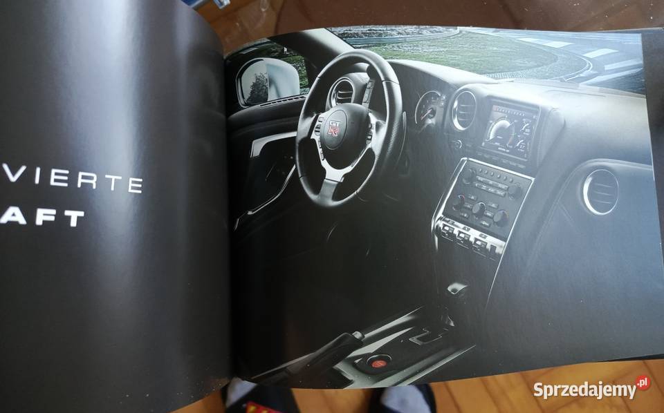 Prospekt reklamowy Nissana GTR Żywiec