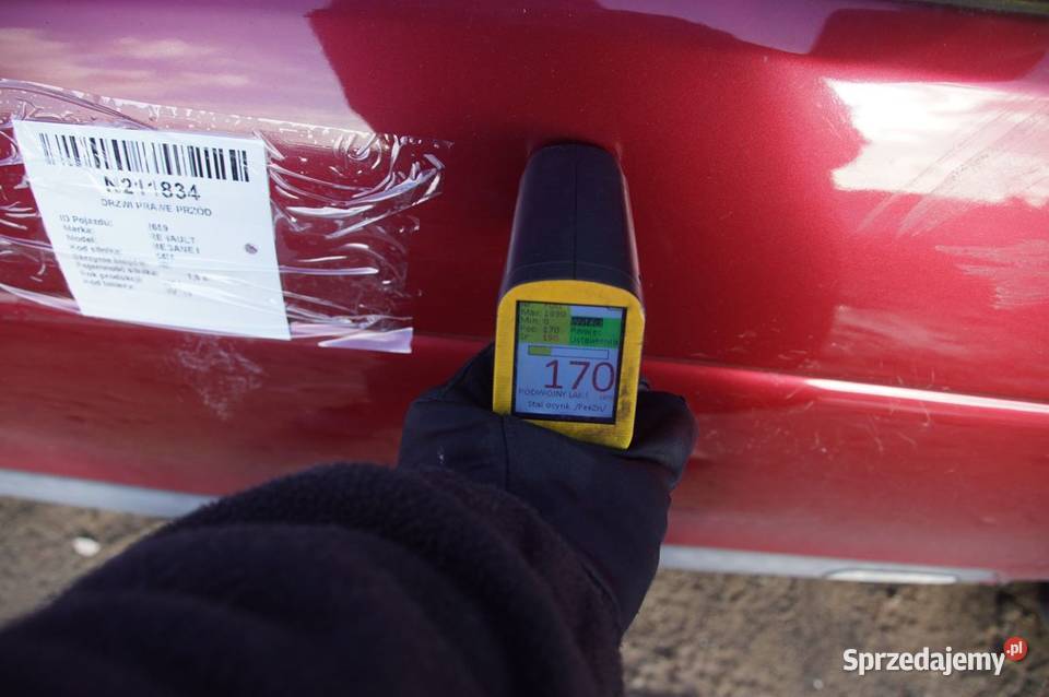 DRZWI PRAWE PRZÓD RENAULT MEGANE I NV713 Lipno