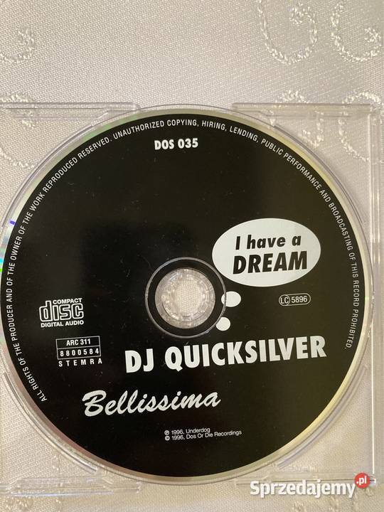 Płyta CD Maxi Singiel DJ Quicksilver I Have A elektroniczna