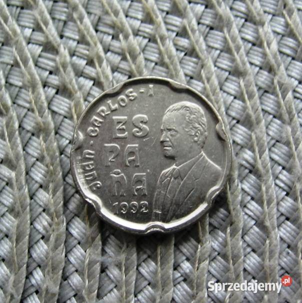 Hiszpania 50 Ptas 1992r Igrzyska Barcelona 1992r wielkopolskie Kalisz sprzedam