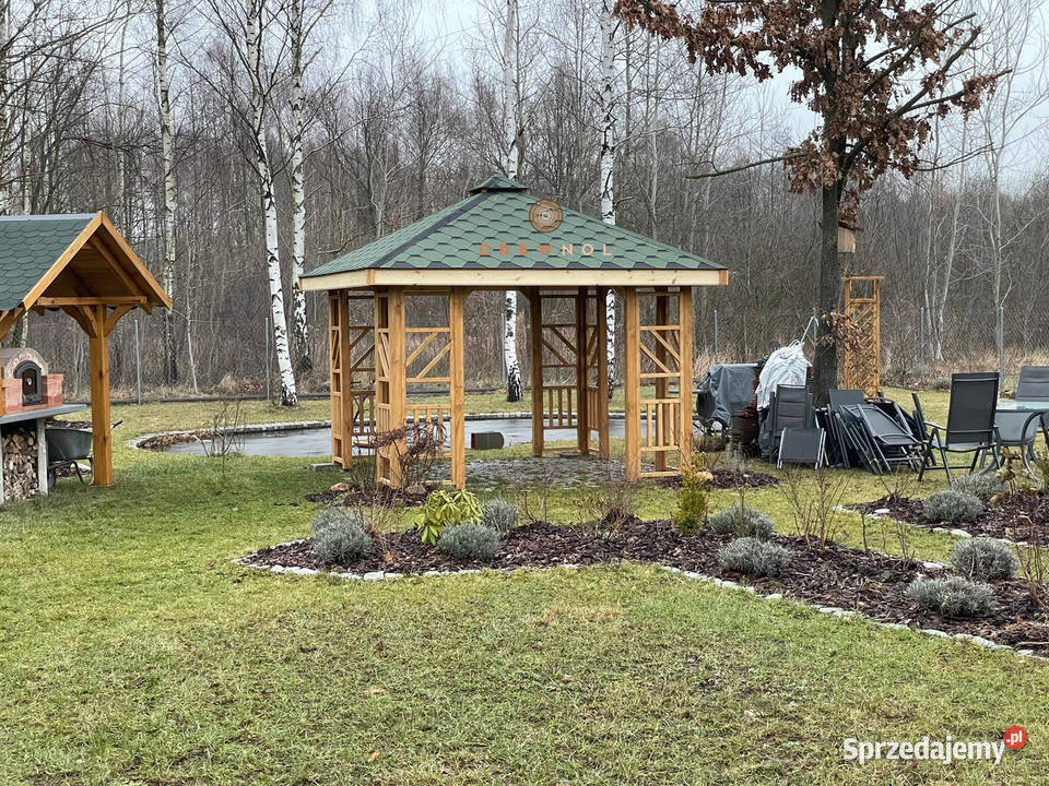 Altana ogrodowa altanka altany wiaty domek Architektura ogrodowa śląskie
