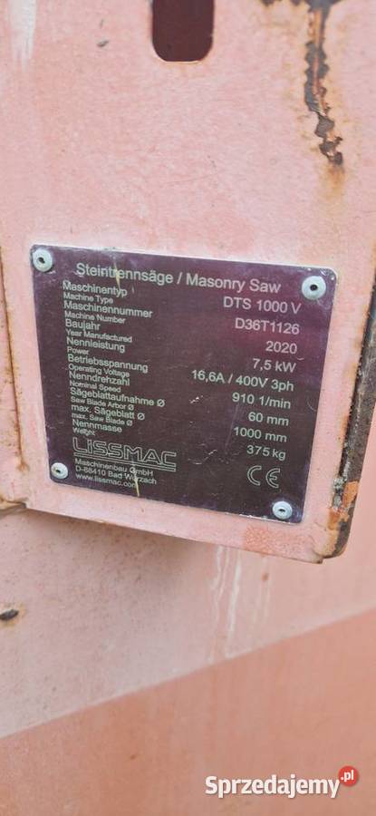 Piła do silki Porothermu lismak 2020 cegła
