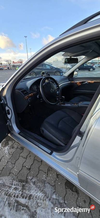 MercedesBenz E220 CDI Doinwestowany diesel Czarny Las
