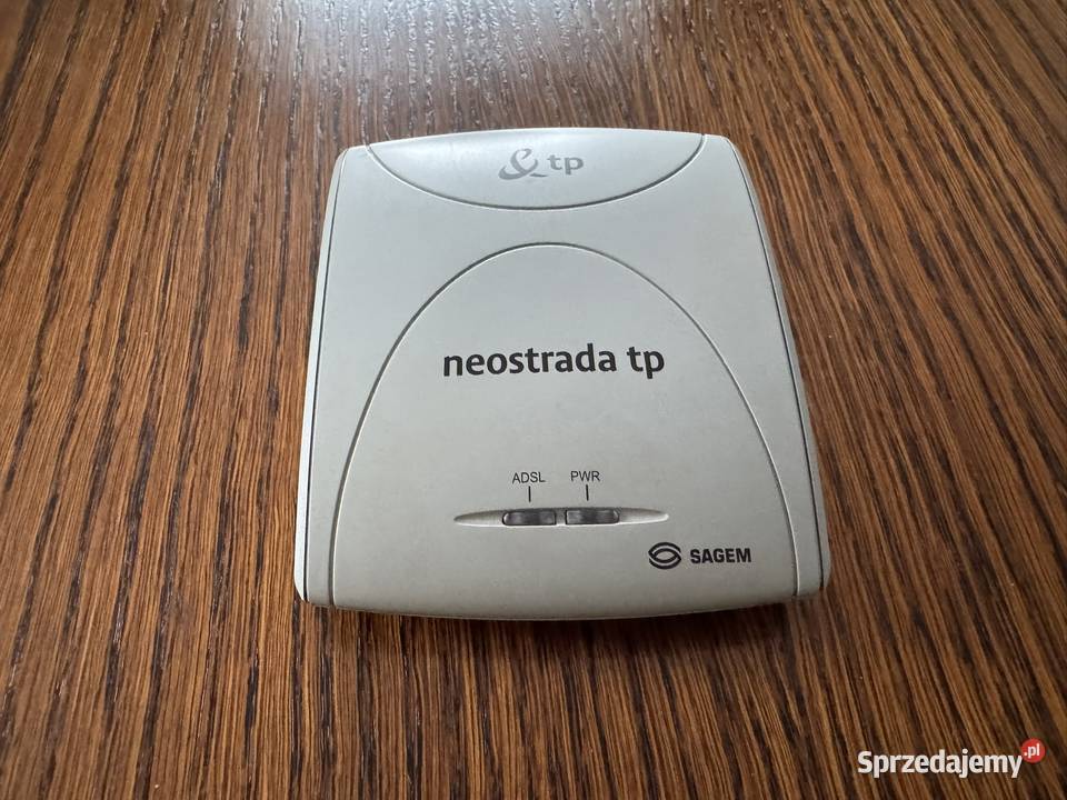 Modem Sagem Fast 800 E3T TP SA Neostrada Komplet Woźniki