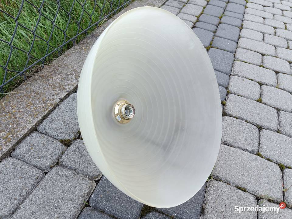 LAMPA wisząca sufitowa szklana Średnica 38 podkarpackie Brzostek