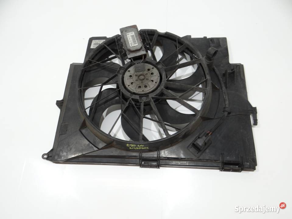 WENTYLATOR CHŁODNICY BMW E87 204D4 7561711 Wentylatory chłodnic klimatyzacji Strzyżewice