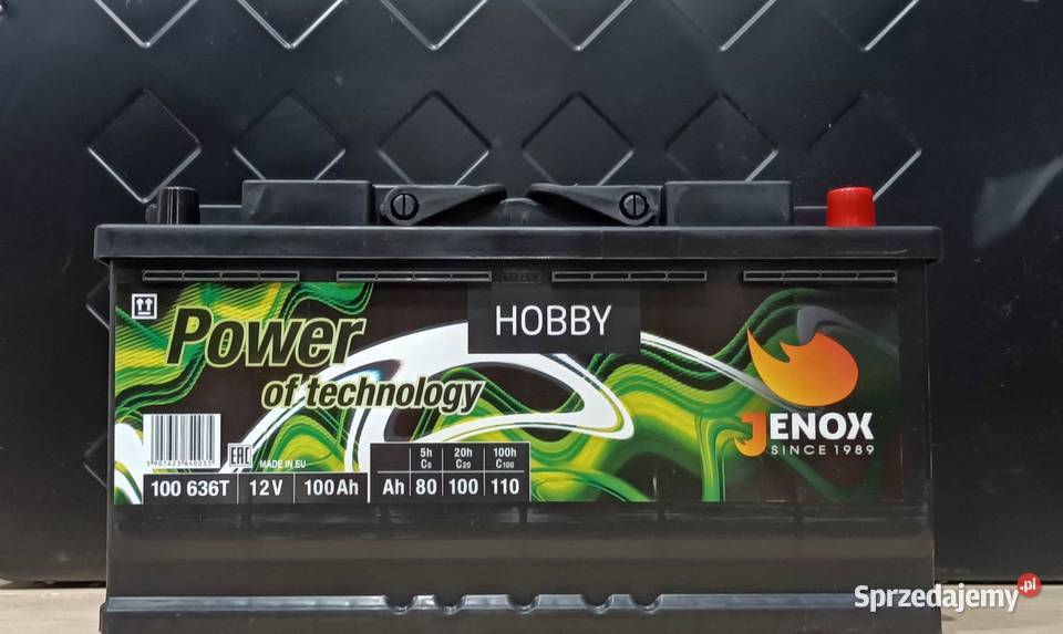 788x645x112 Akumulator Jenox Hobby Power 100Ah Konin