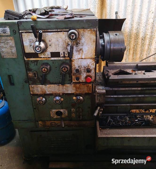 Tokarka do metalu Sn 402 x 750 przelot 105 mm Maków Podhalański