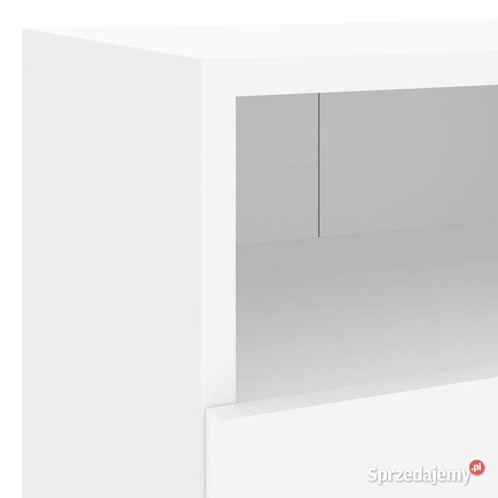 Ścienne szafki TV 2 białe 40x30x30 WM836841 Warszawa