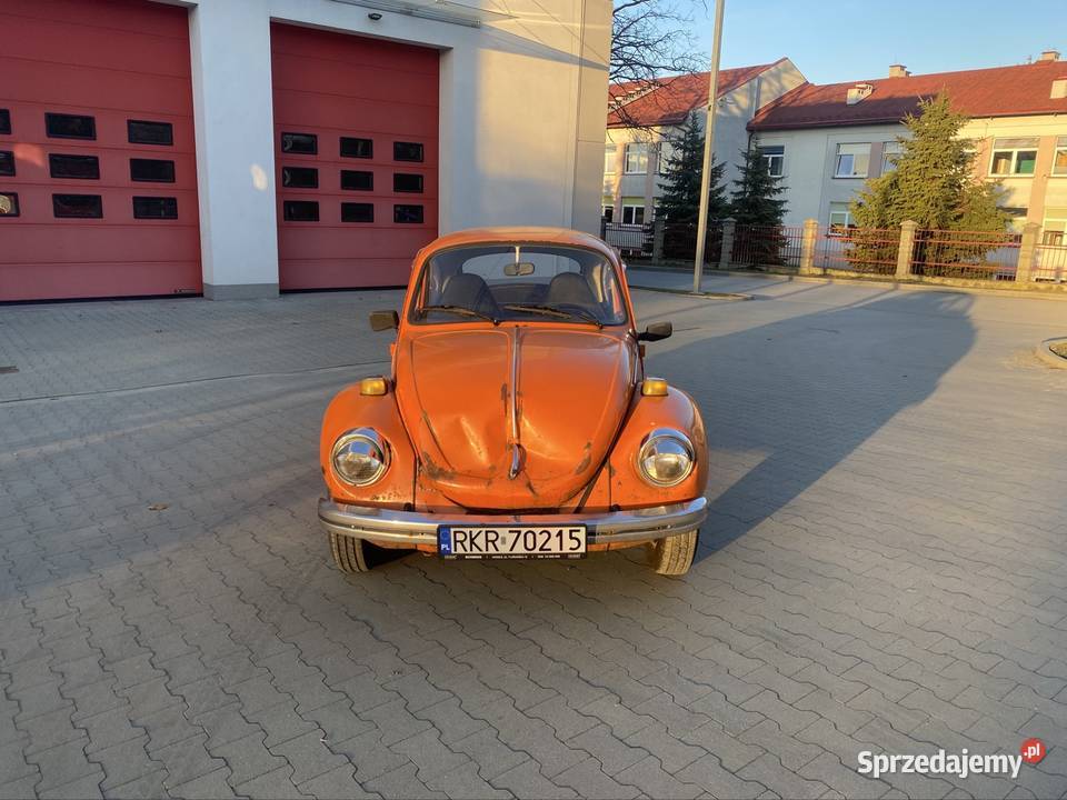 VW Volkswagen Garbus Beetle 16 50 1973r Klasyk pomarańczowy podkarpackie