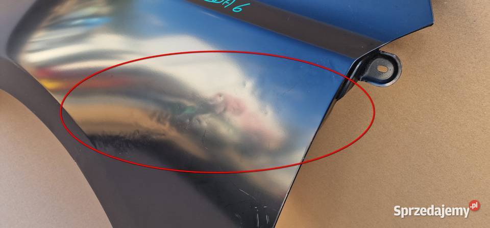 MAZDA 6 VI GJ BŁOTNIK LEWY NIE LAKIEROWANY Bieleń