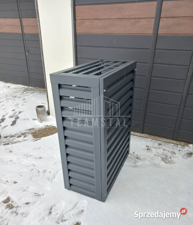 Osłona pompy ciepła 90x40x140 antracyt TS573 Szczecin