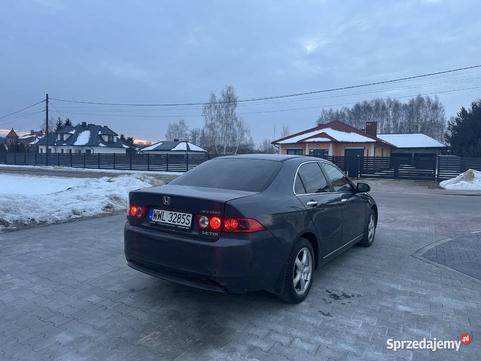 Honda Accord VII 22 icdti Sedan 2004 długie 2204cm3 Nowa Sarzyna