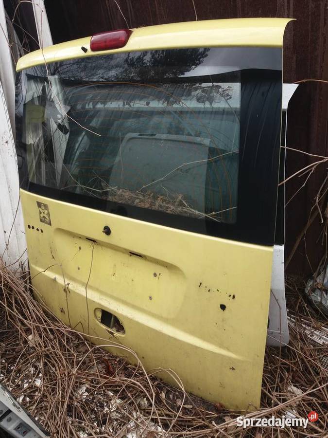 klapa tylna z szybą FIAT DOBLO model l mazowieckie Warszawa