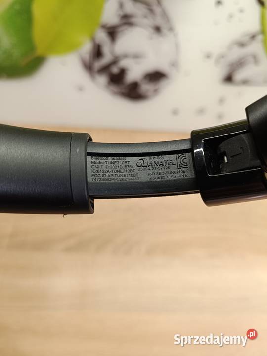 Słuchawki bezprzewodowe JBL Tune 710BT mazowieckie Pruszków