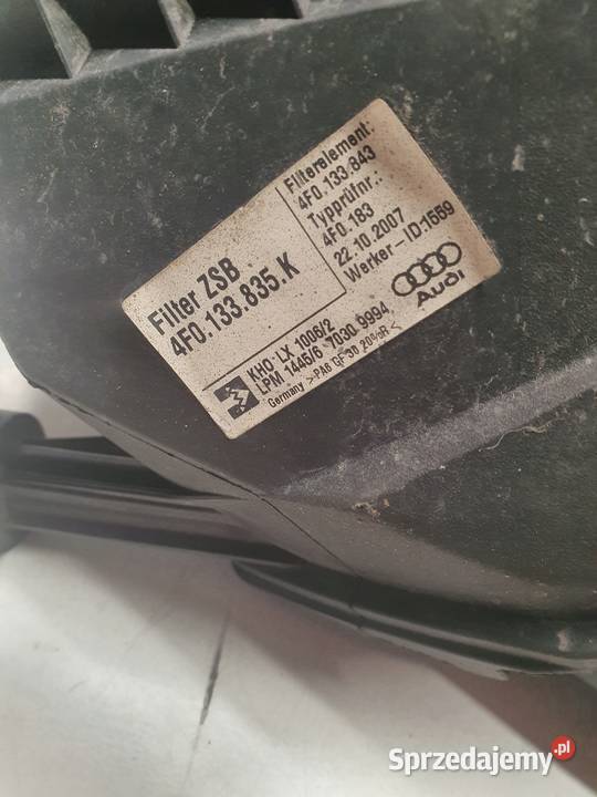 OBUDOWA FILTRA POWIETRZA AUDI A6 C6 4F0133835K