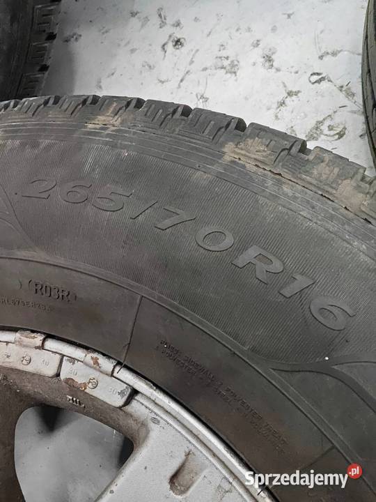 Mitsubishi Pajero III KOŁA KPL FELGI J16X7JJ 44 Opole Lubelskie sprzedam