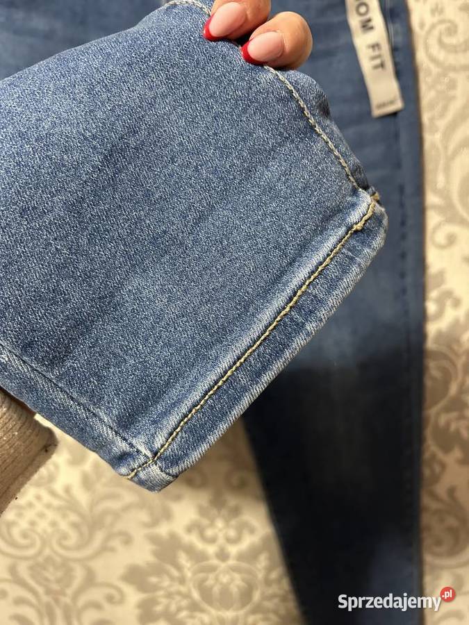 Niebieskie dżinsy Mom Fit 4XL Moon Girl mazowieckie Warszawa