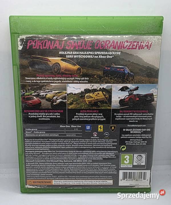 Gra Forza Horizon 2 Xbox One Elbląg