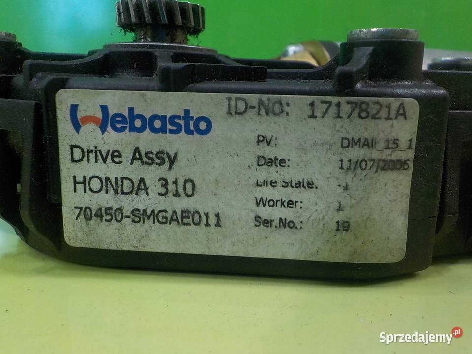 CIVIC VIII UFO 18 IVTEC 06r HB 5D silniczek