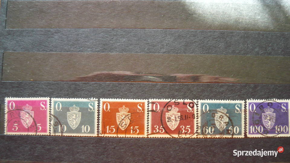 Znaczki Norwegia Myszków