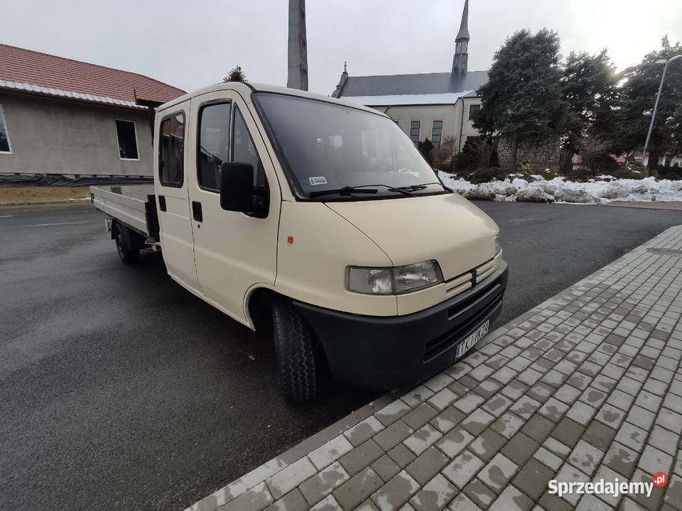 Peugeot Boxer 25 D dubel kabina Paka 36 m Jarosław