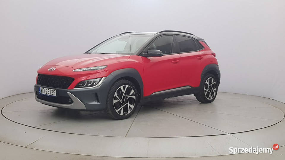 Hyundai Kona TGDI Premium 4WD DCT Z Polskiego serwisowany w ASO Samochody osobowe