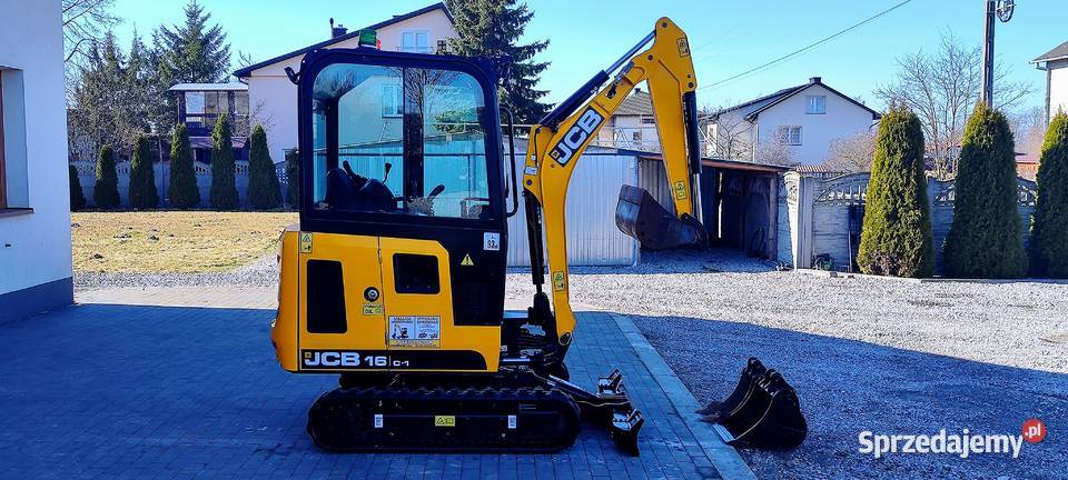 JCB 16 C1 mini koparka 3 łyżki 19c1 sprowadzona Bieliny