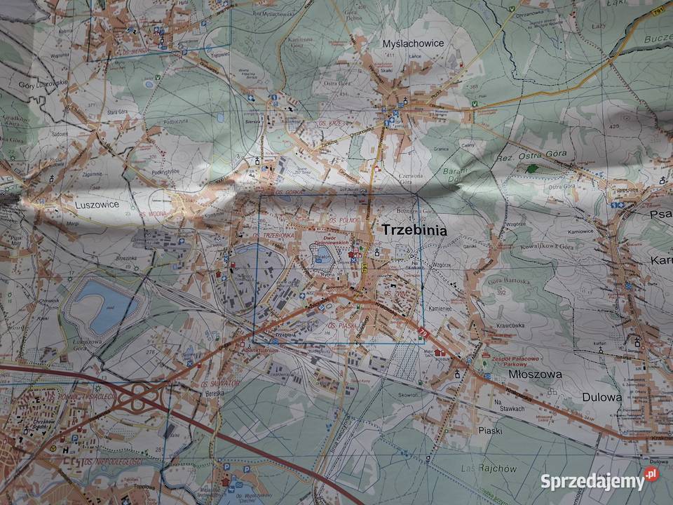 Ziemia Chrzanowska 125 000 plany miast 110 000 Kraków